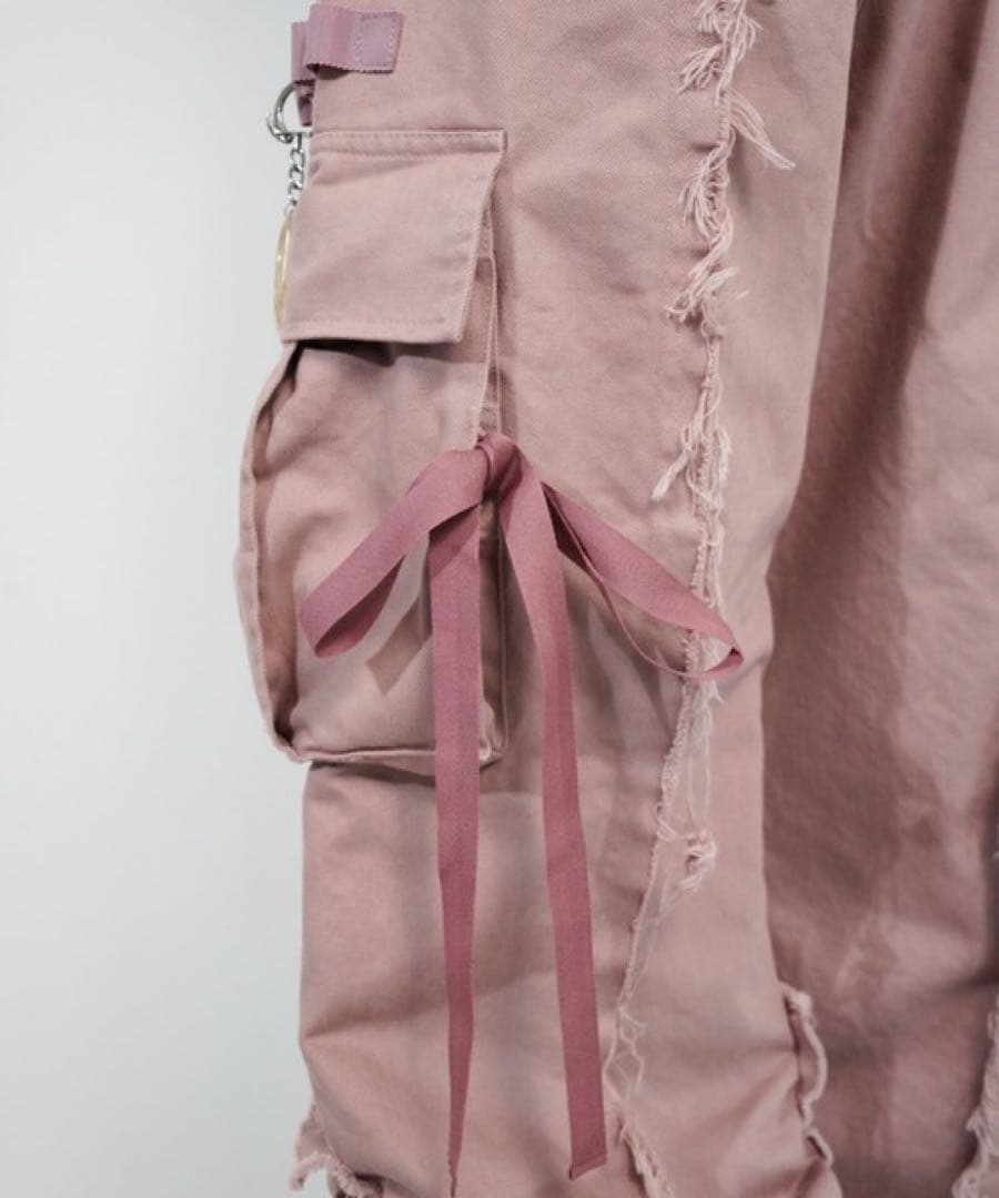 rurumu: カーゴパンツ　ピンク