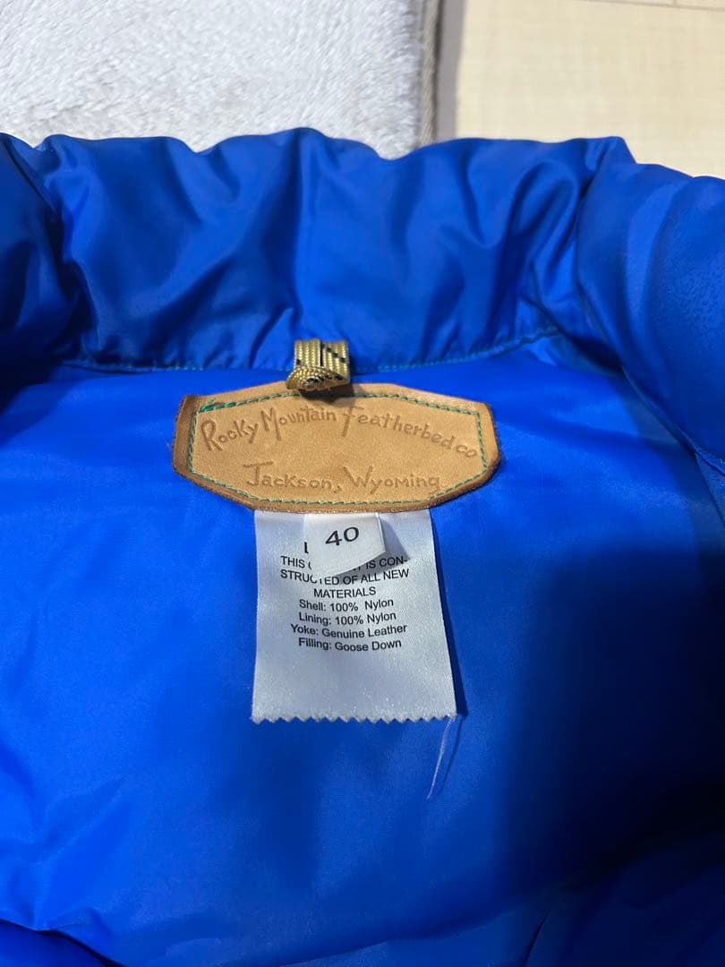 ロッキーマウンテン　ダウンベスト