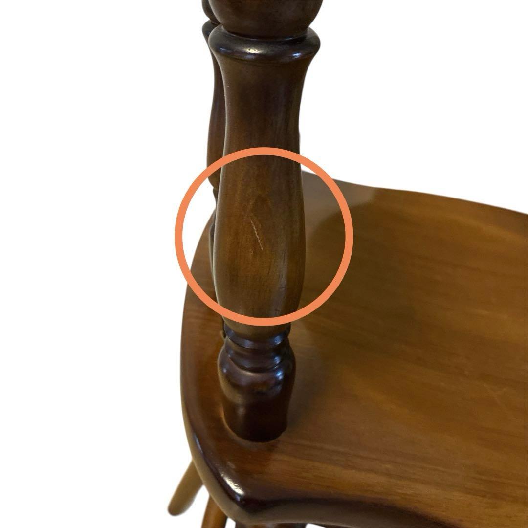 karimoku カリモク 回転式 ウィンザーチェア 木製