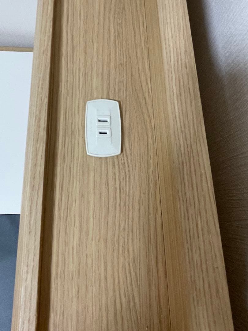 シングル 棚・サイド収納付きベッドフレーム