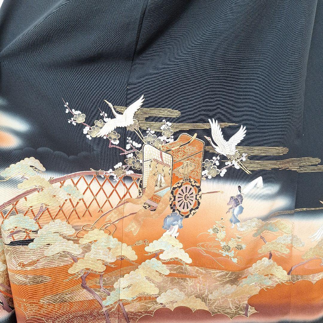 着物リメイクワンピース3612