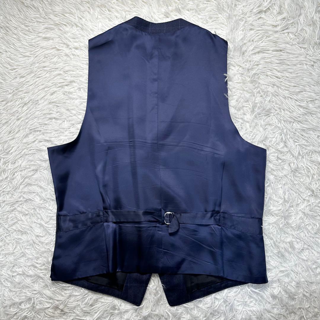 未使用級 現行 ポールスミス 上質ロロピ 光沢 2ピース 総裏 チェック M