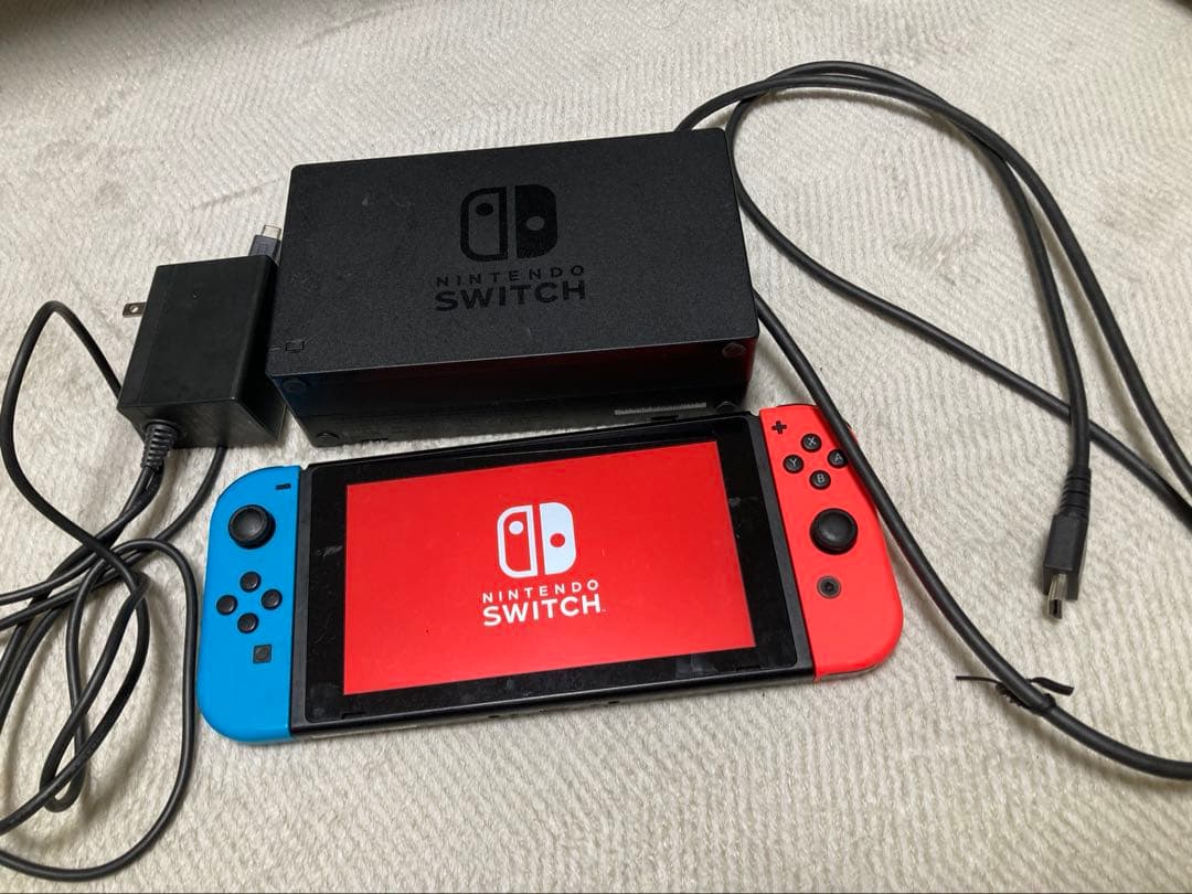 Nintendo Switch 初代 付属品純正(ジョイコンのみジャンク品)