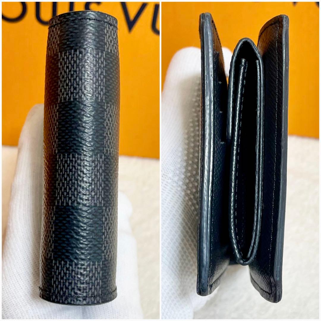 ルイヴィトン ダミエ　ポルトフォイユ マルコ　グラフィット