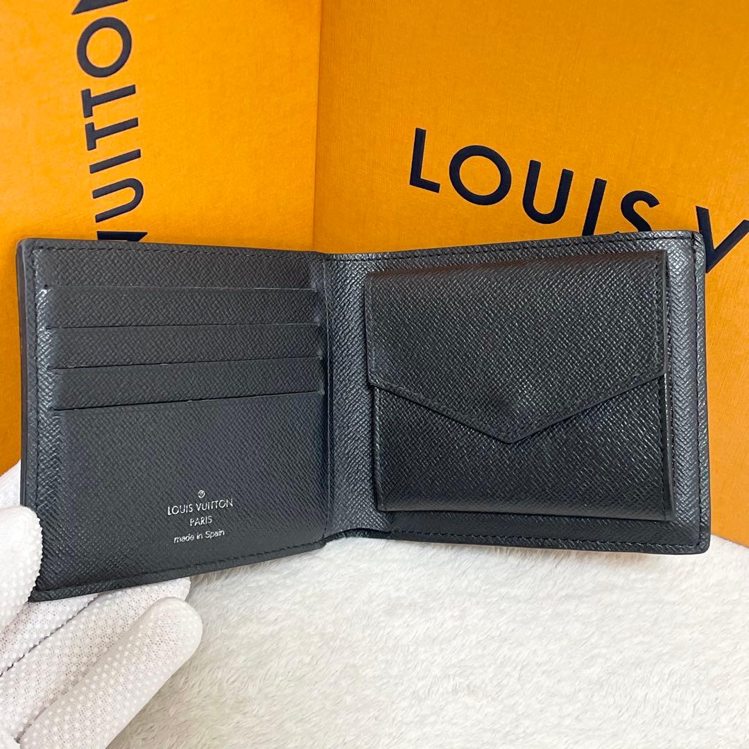 ルイヴィトン ダミエ　ポルトフォイユ マルコ　グラフィット