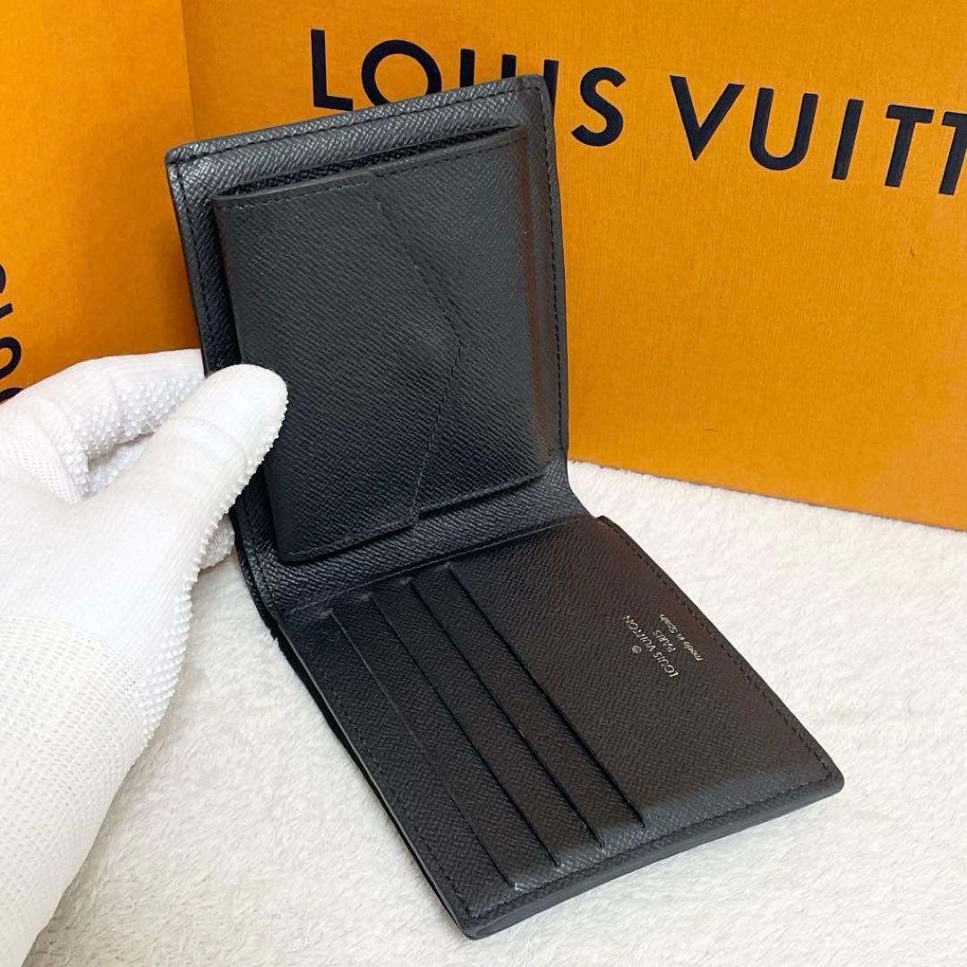 ルイヴィトン ダミエ　ポルトフォイユ マルコ　グラフィット