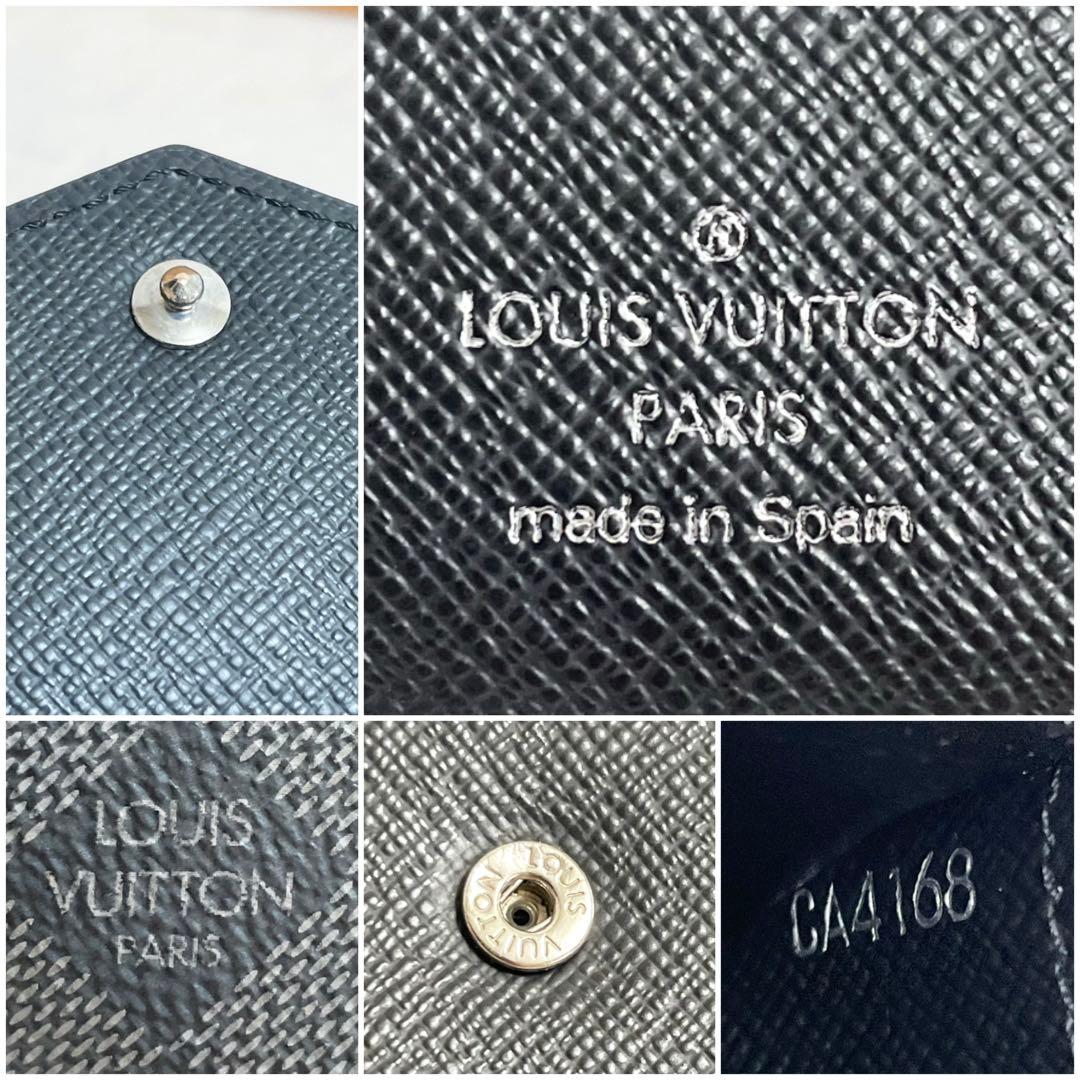 ルイヴィトン ダミエ　ポルトフォイユ マルコ　グラフィット