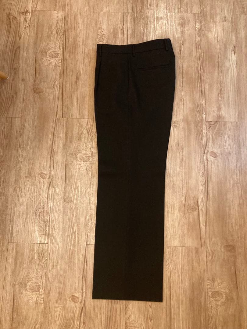 BEAUTY&YOUTH HI-LINE ウーステッド スラックス1P サイズL