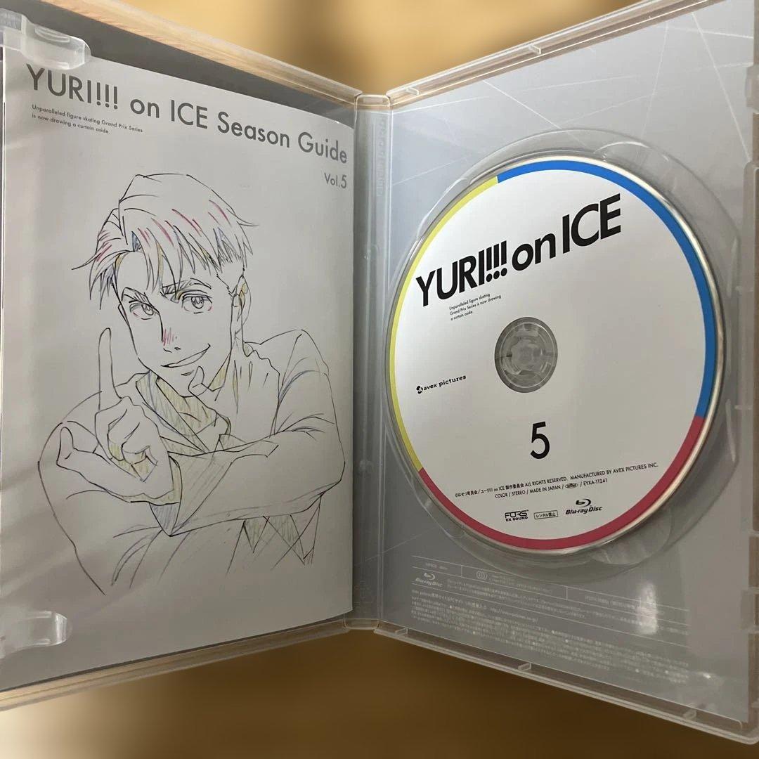 セル版　Blu-ray ユーリ!!! on ICE　全巻セット 全６巻