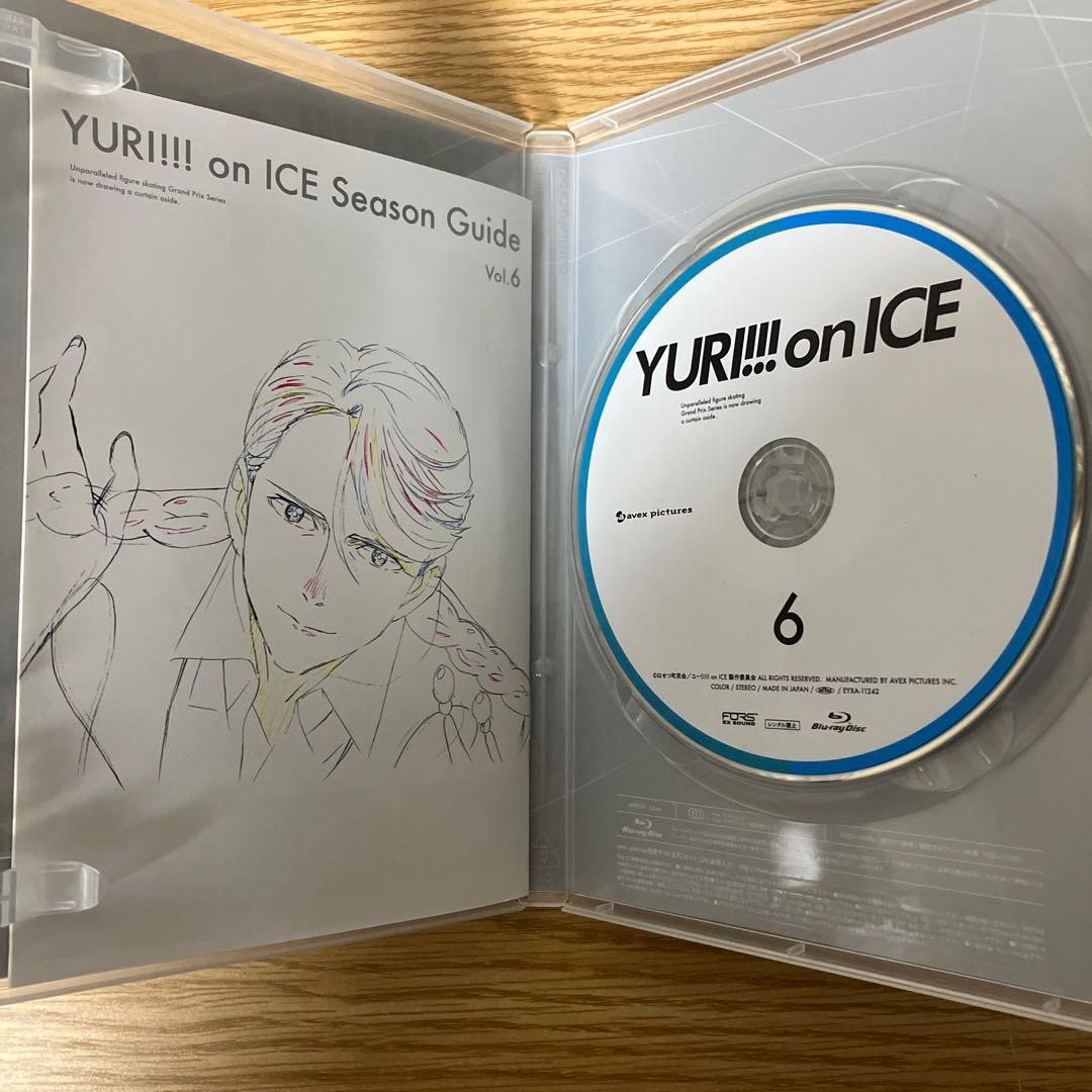 セル版　Blu-ray ユーリ!!! on ICE　全巻セット 全６巻