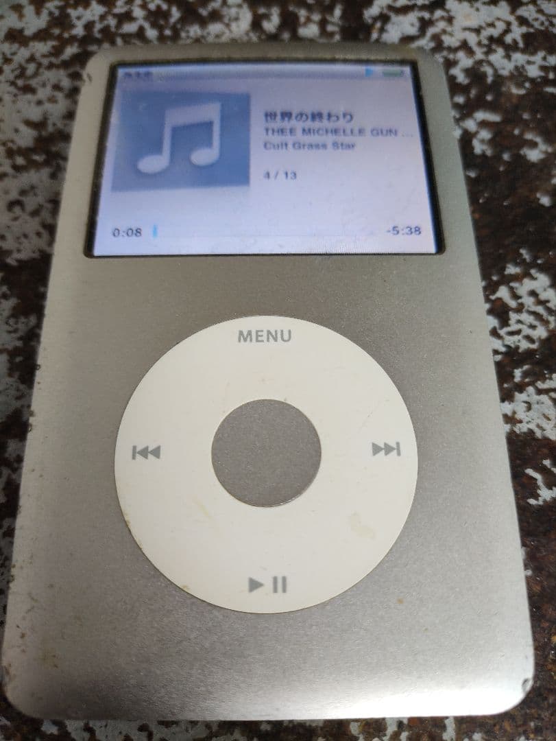 iPod classic 第6世代 80GB MB029J 動作確認済 通電OK