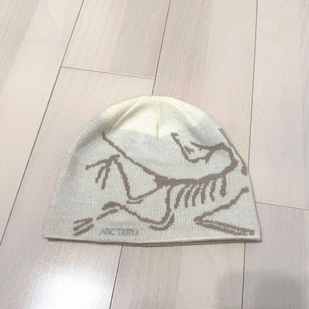 ARC'TERYX ビーニー ホワイト ベージュ