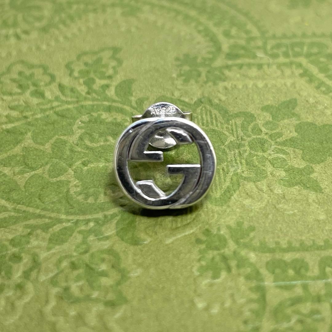 GUCCIグッチ インターロッキングGGピアス片耳　メンズ/レディース