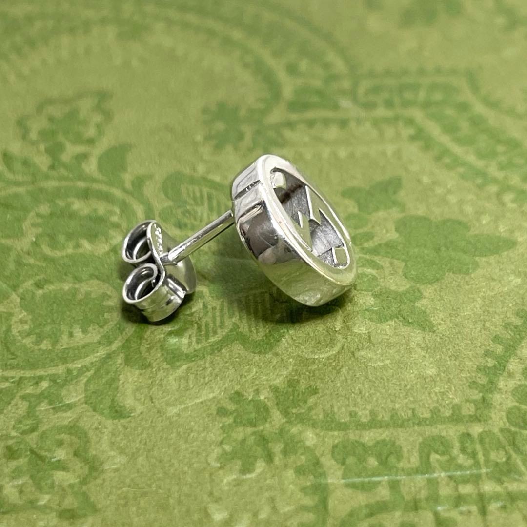 GUCCIグッチ インターロッキングGGピアス片耳　メンズ/レディース