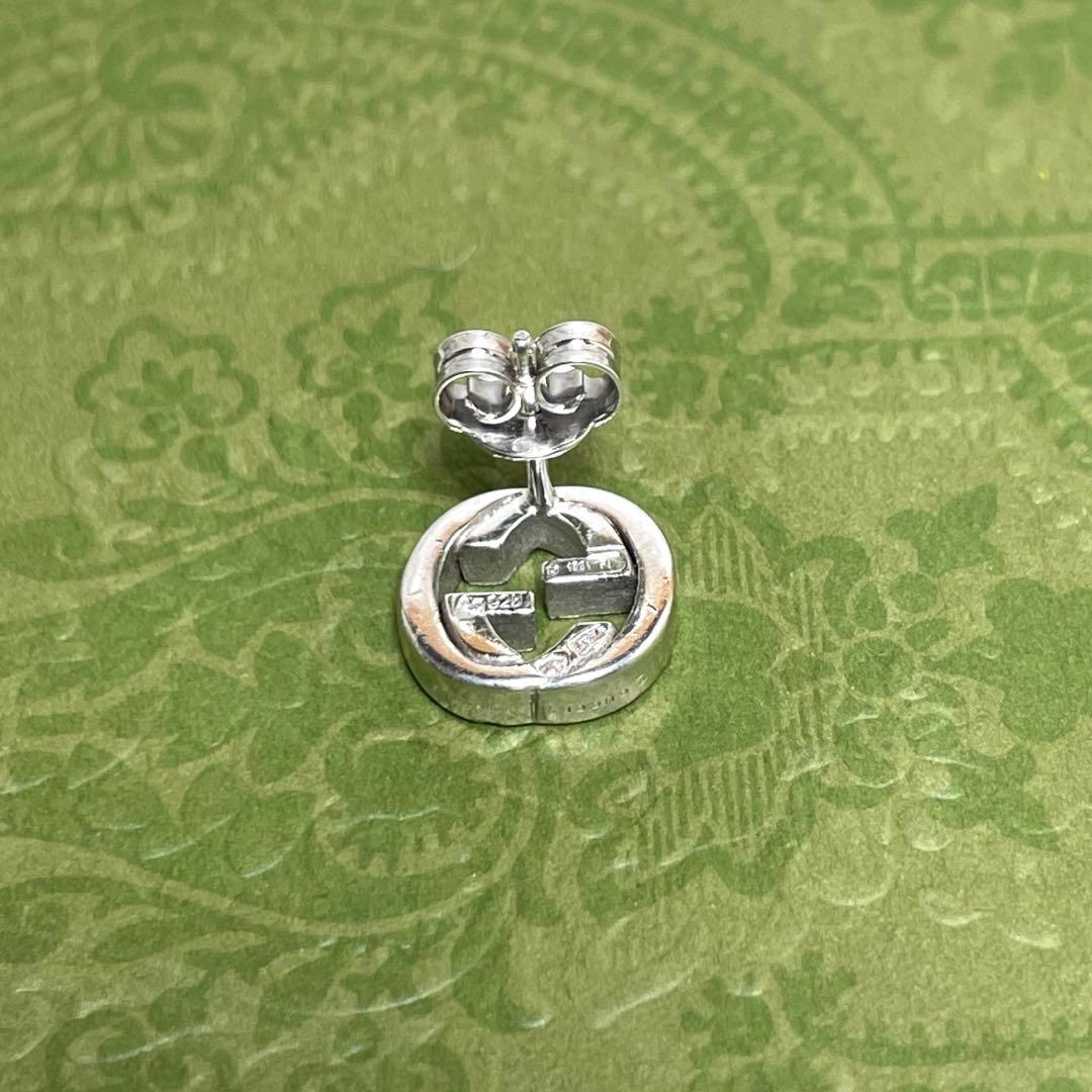 GUCCIグッチ インターロッキングGGピアス片耳　メンズ/レディース