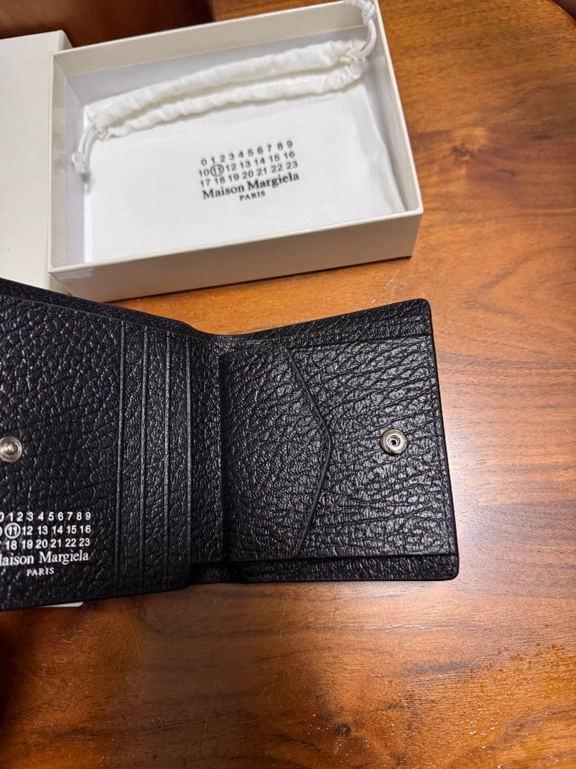 Maison Margiela 二つ折り財布 ブラック