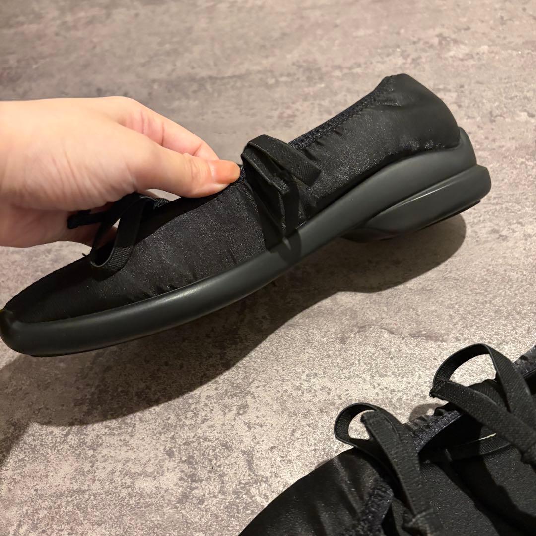 最終値下げ Le Talon Lダブルリボンバレリーナ 23cm