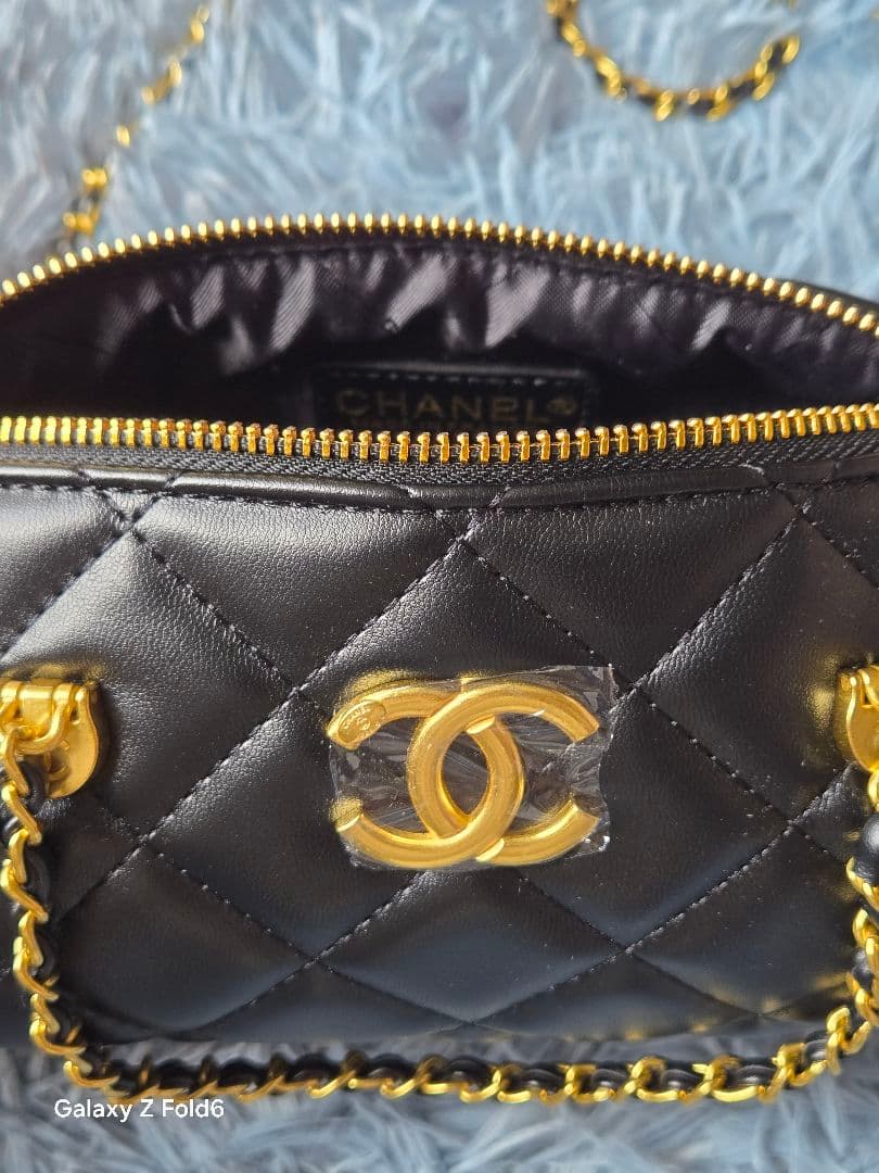 シャネル ビューティー ノベルティ 2WAY シリンダー チェーンバッグ