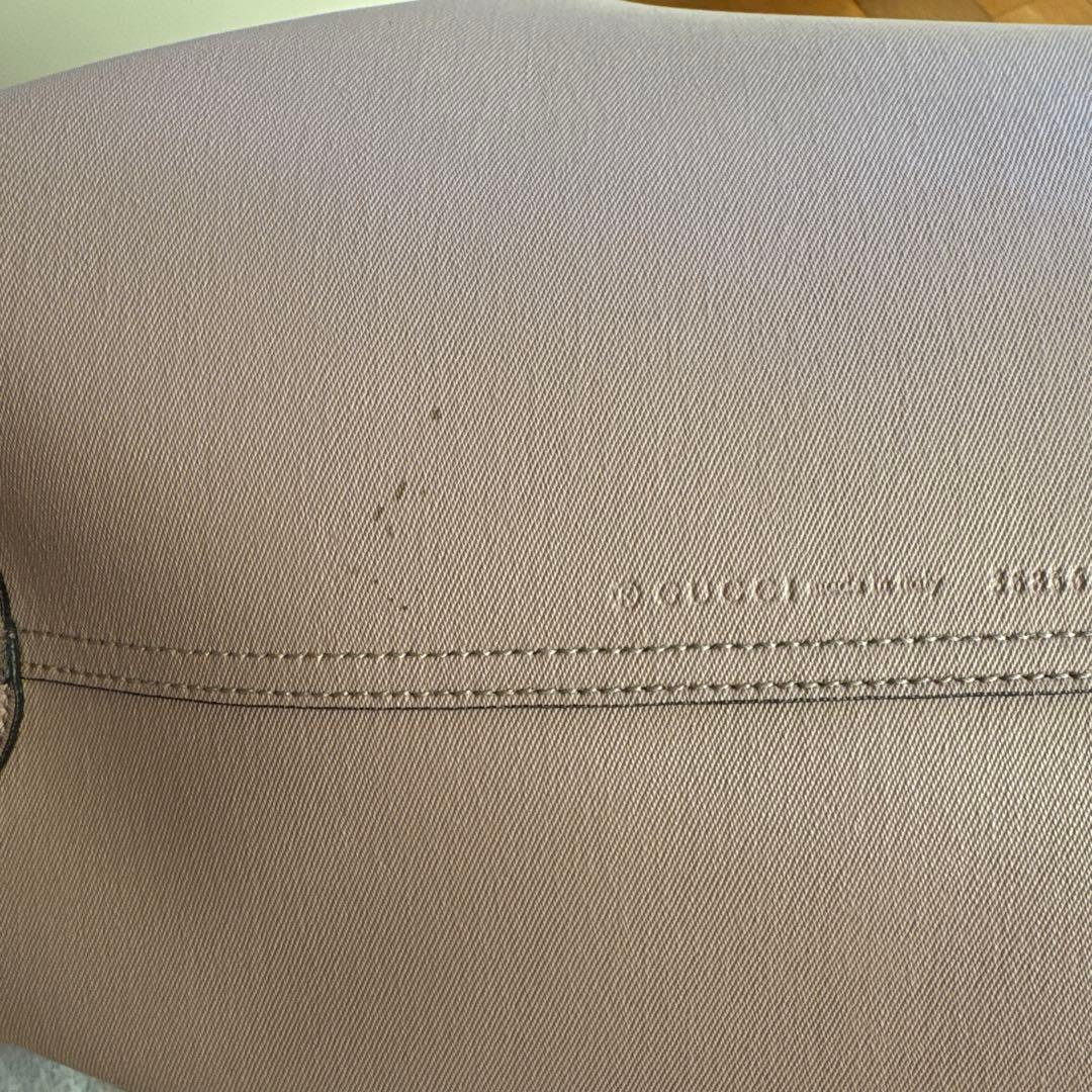 GUCCI ライトピンク トートバッグ