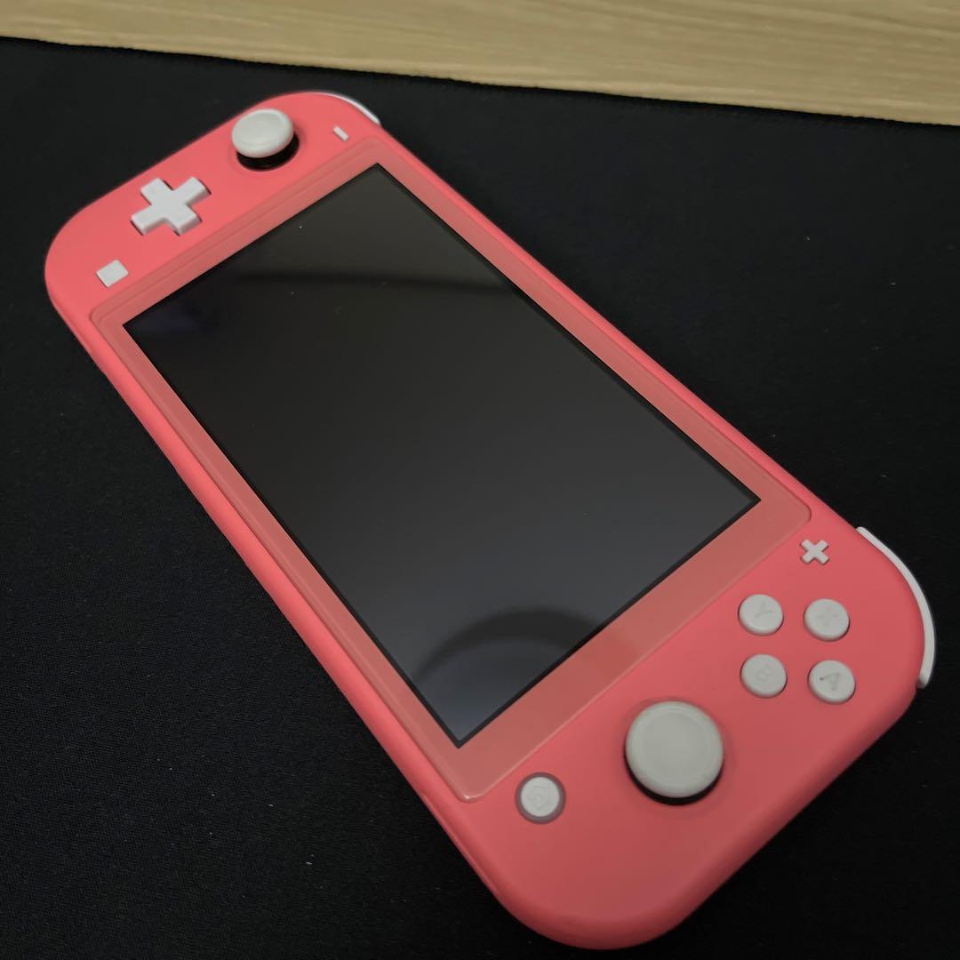 Nintendo Switch Lite コーラルピンク 本体 充電器付き