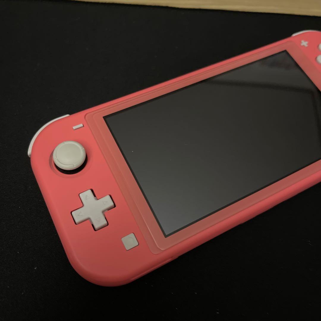 Nintendo Switch Lite コーラルピンク 本体 充電器付き