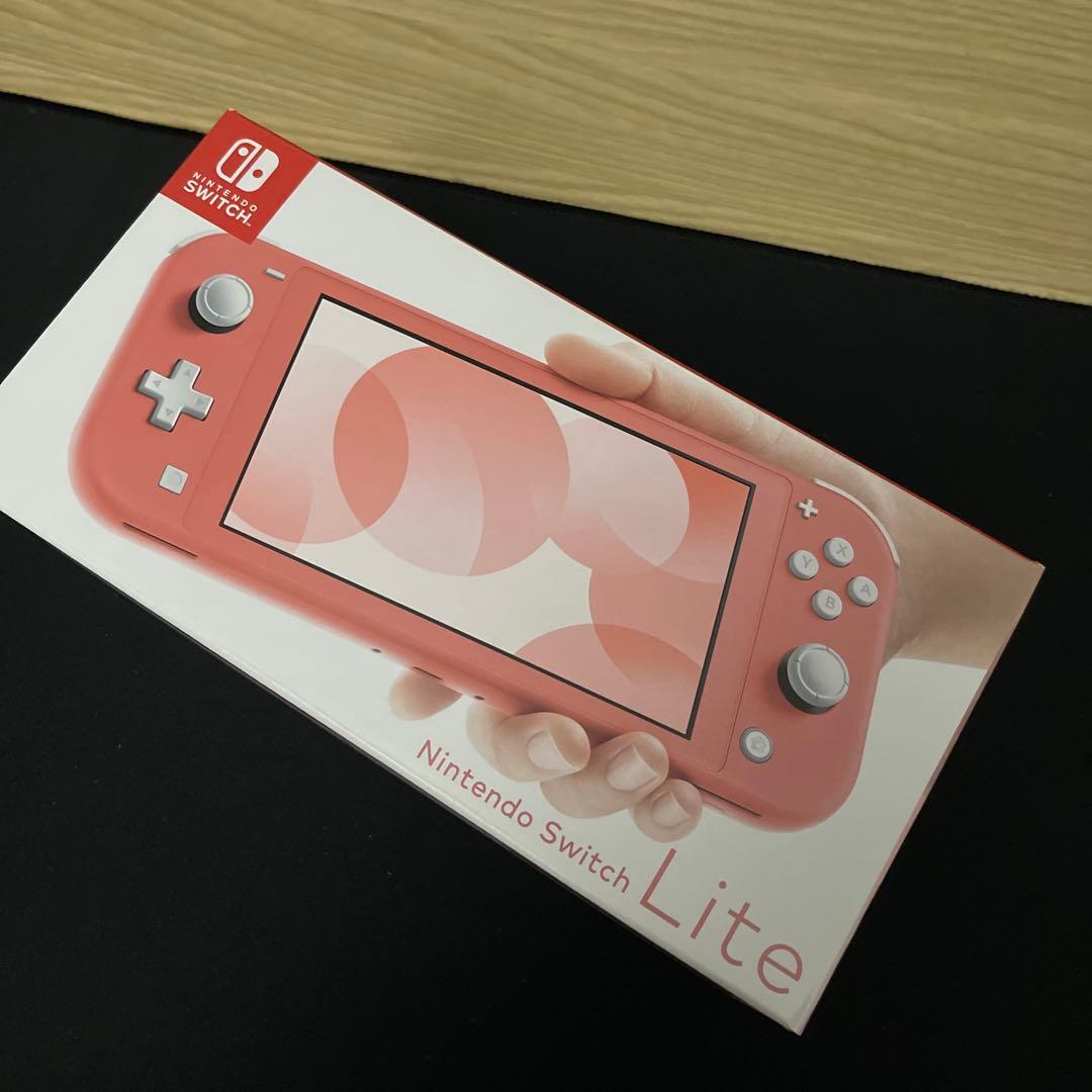 Nintendo Switch Lite コーラルピンク 本体 充電器付き