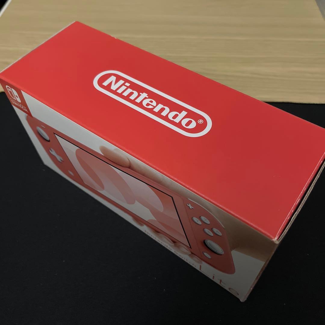 Nintendo Switch Lite コーラルピンク 本体 充電器付き