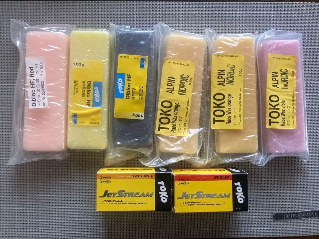 Toko 滑走ワックス スペシャルセット。新品未使用