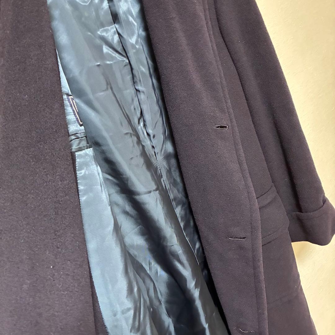 Polo By Ralph Lauren ネイビー チェスターコート ウール混紡