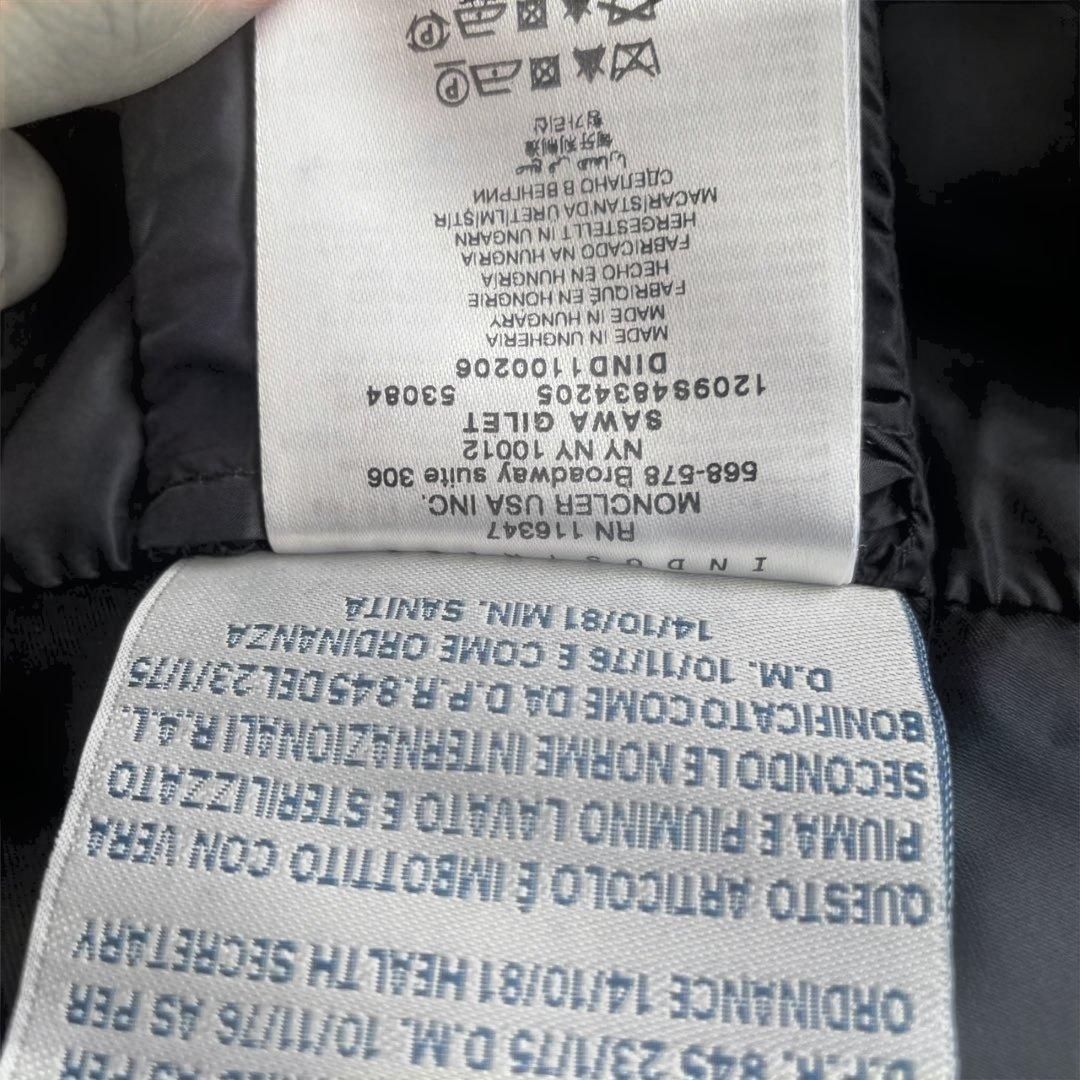 モンクレール　ベスト　SAWA GILET