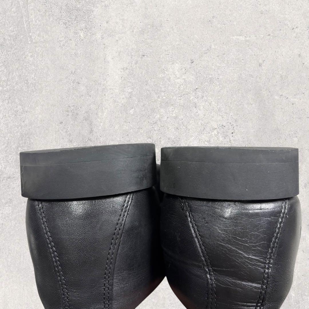 Pinビルケンシュトック ジャレン レザーシューズ 黒 40 26cm