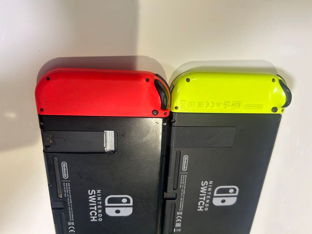 Nintendo Switch 本体 2個デュアルカラージャンク