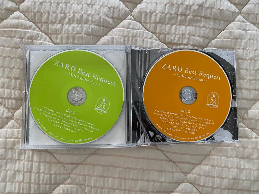 完全限定盤 ZARD Best Request 35th Anniversary
