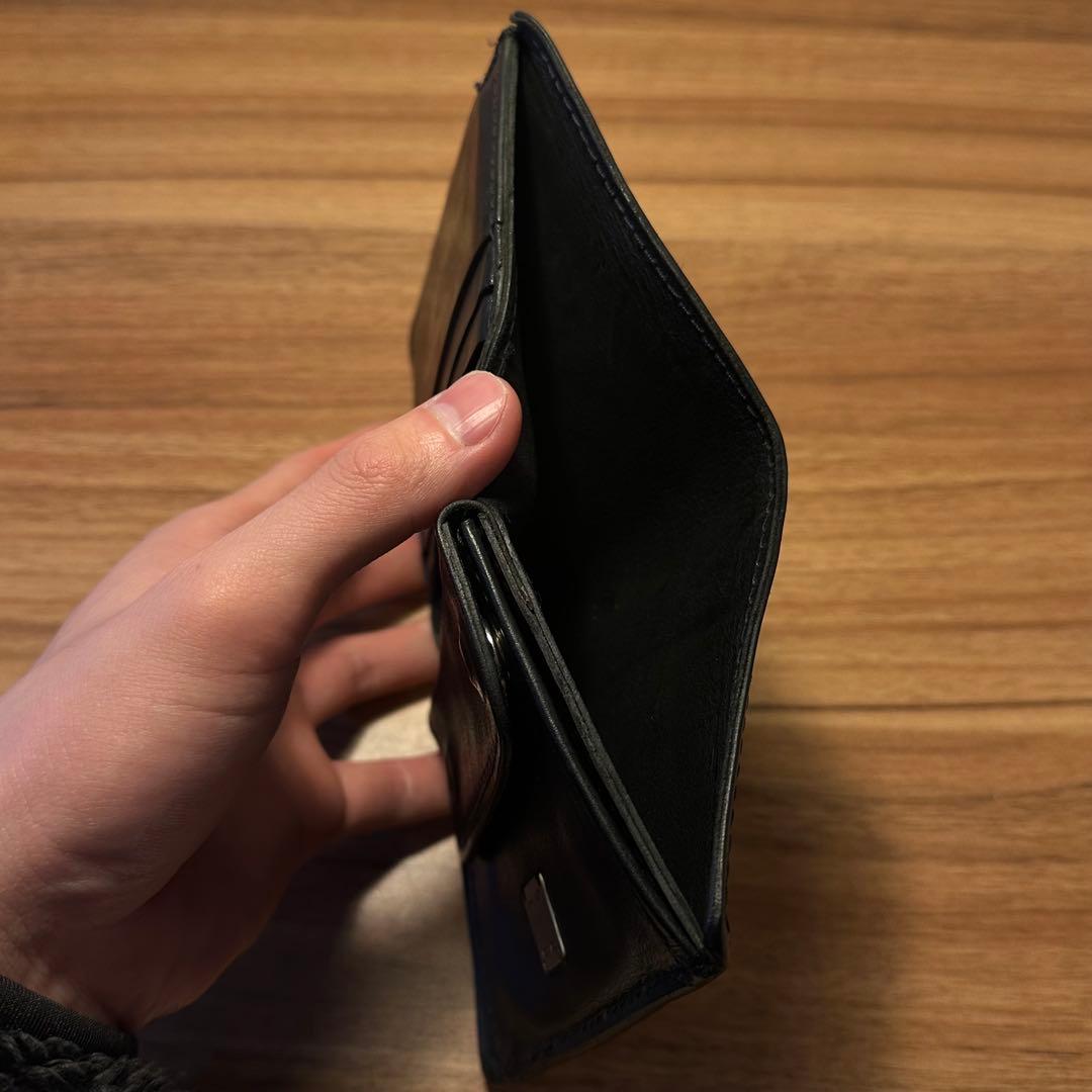 GUIDI 二つ折り財布 PRESSED KANGAROO カンガルーレザー