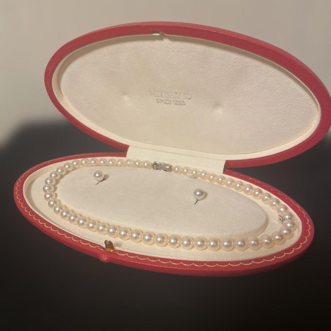 MIKIMOTOパールネックレス&イヤリング