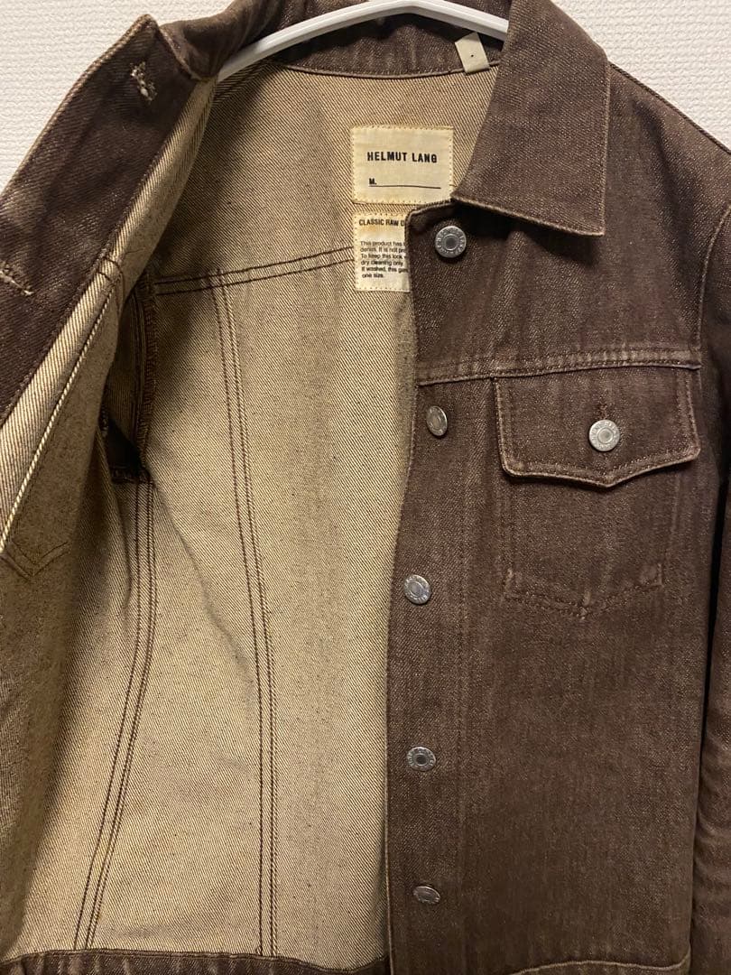 ヘルムートラング　デニムジャケット 本人期　HELMUT LANG 2000SS
