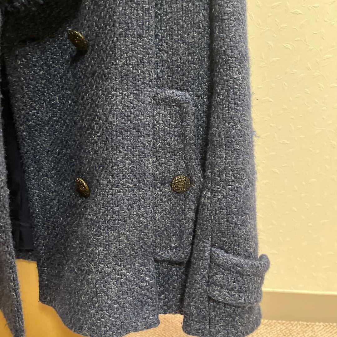 CHANEL ネイビー テーラードジャケット　38サイズ