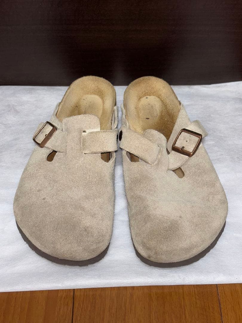 ごりむちゅう様　ビルケンシュトック ボストン サイズ42 スエード ベージュ色