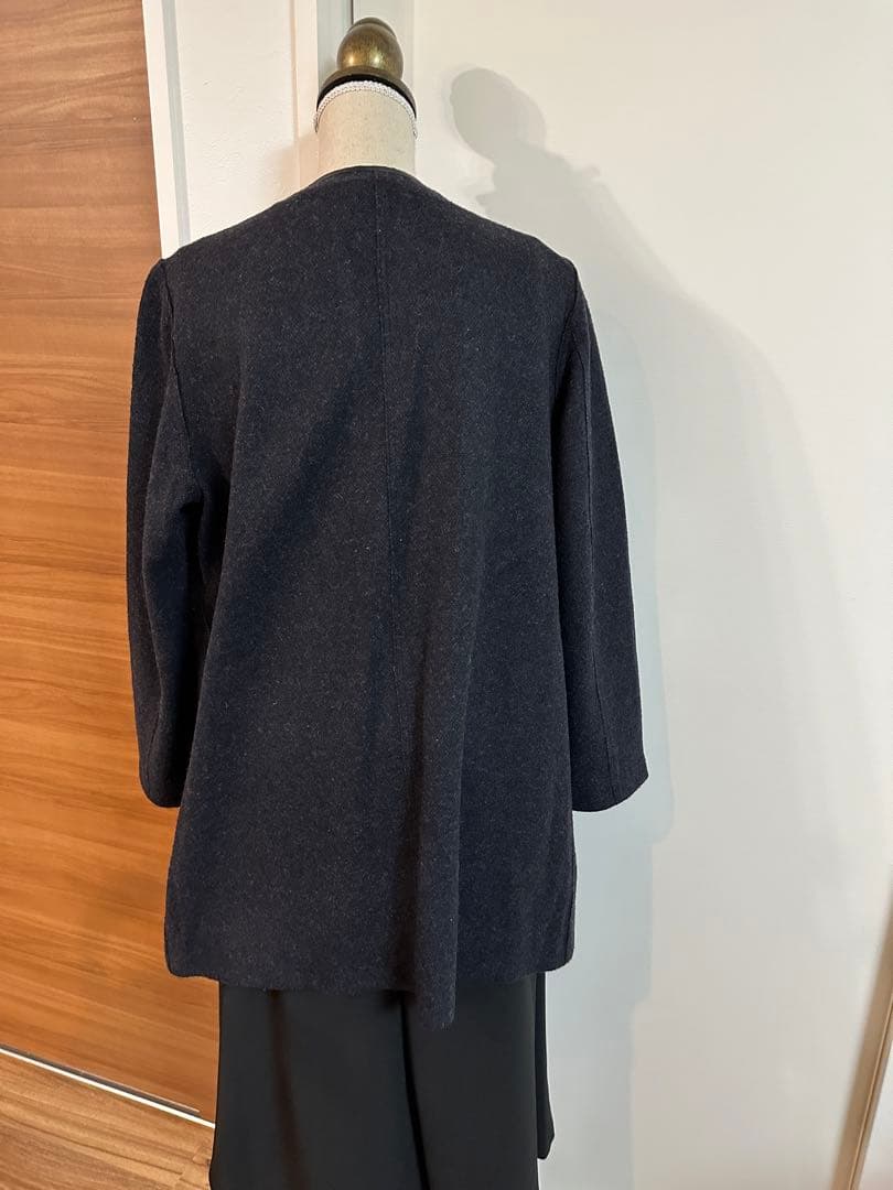 EVEX by KRIZIA コート　裏地ヒョウ柄　44