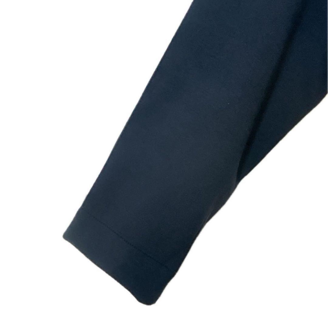 【新品 未使用】タグ付き ソウソウsou sou ワンピース ミモレ丈 ネイビー