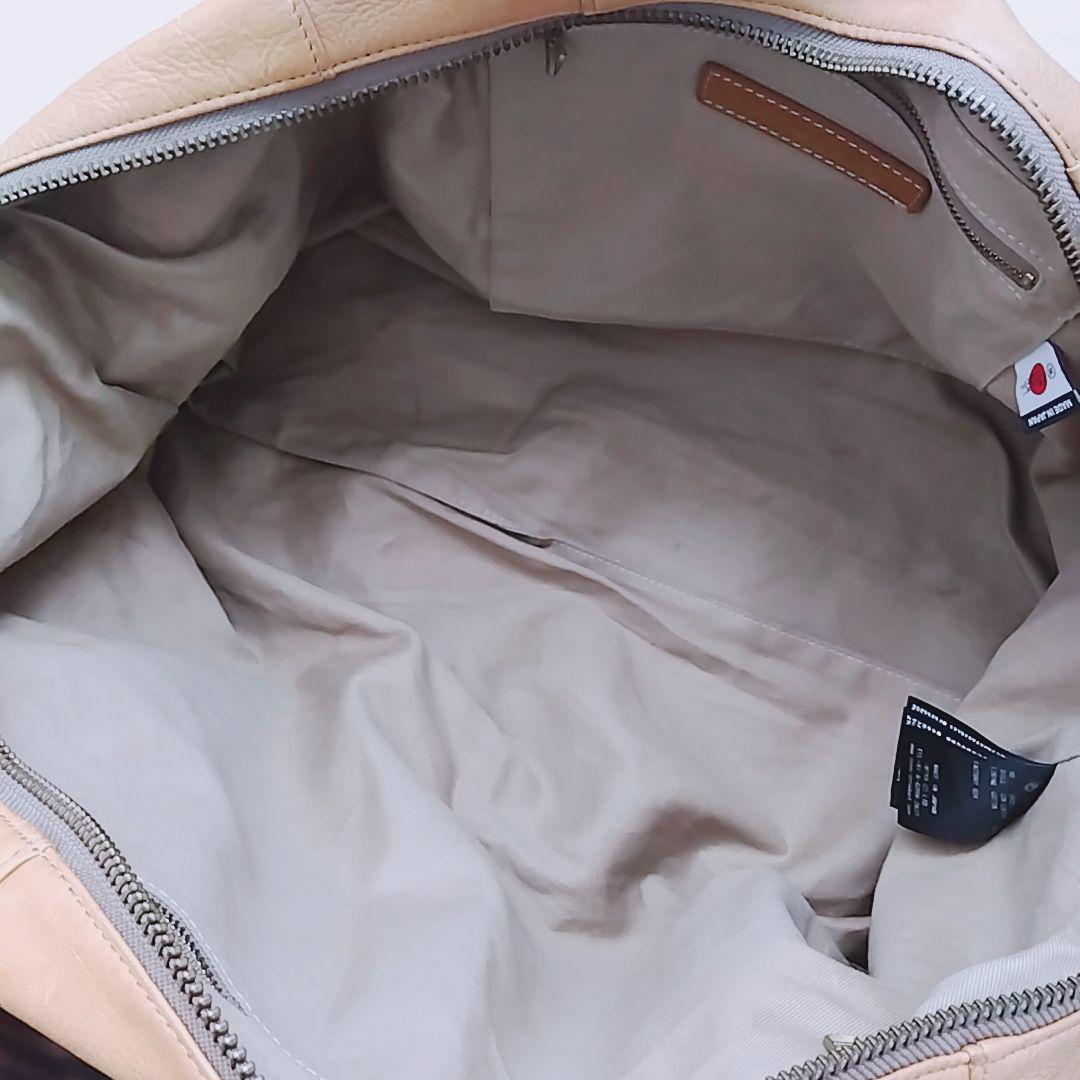 【美品 ギャランティ付】マスターピース　2WAY　ボストンバッグ　オールレザー