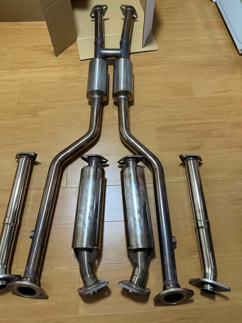 レクサスRC センスブランド　フロント&中間センターパイプ