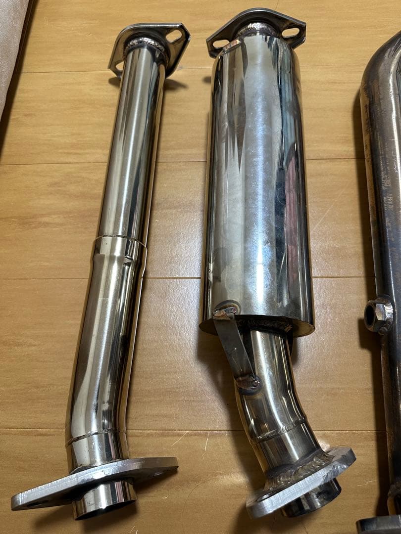 レクサスRC センスブランド　フロント&中間センターパイプ