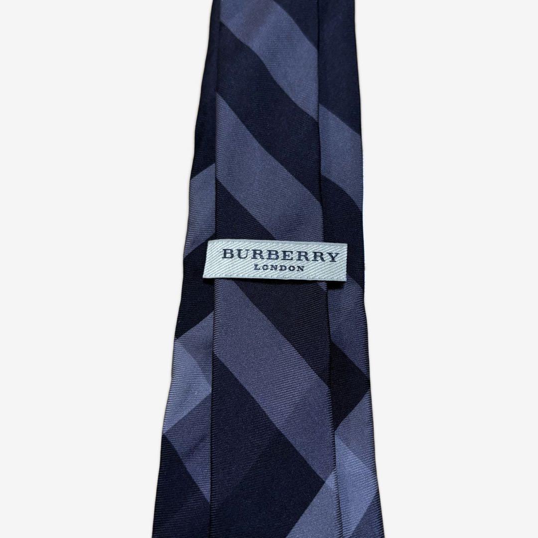BURBERRY LONDON ノバチェック ネクタイ ブラック