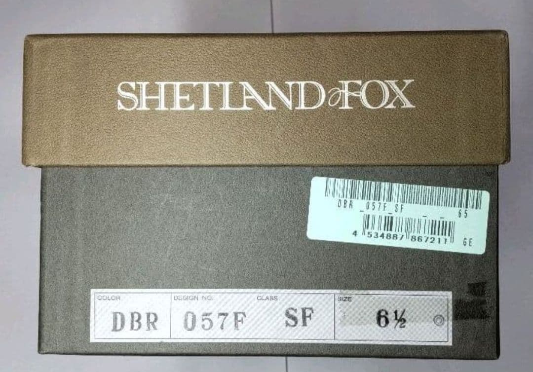 ぱ*お様 シェトランドフォクス(SHETLAND FOX)　※箱付き