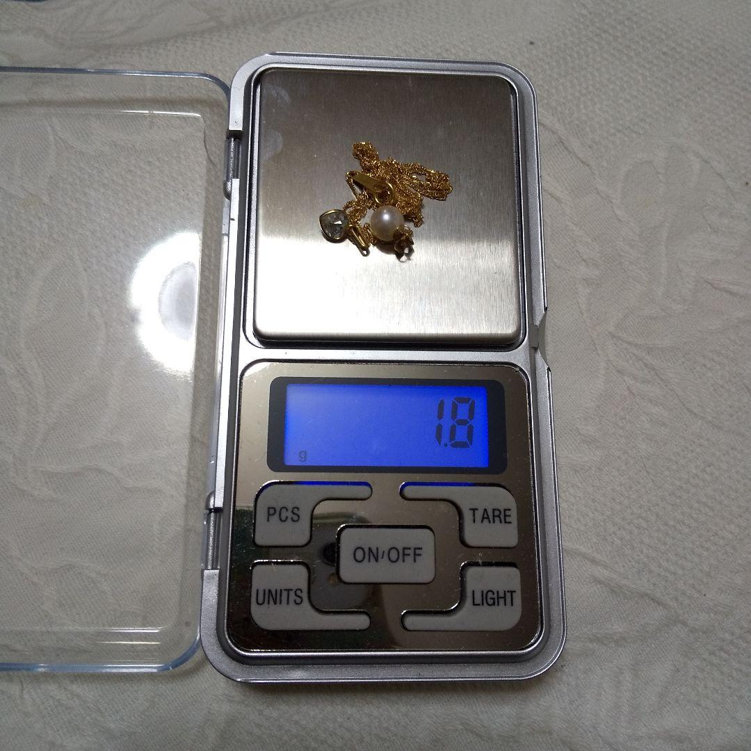 K18金ネックレスペンダントトップ2つ