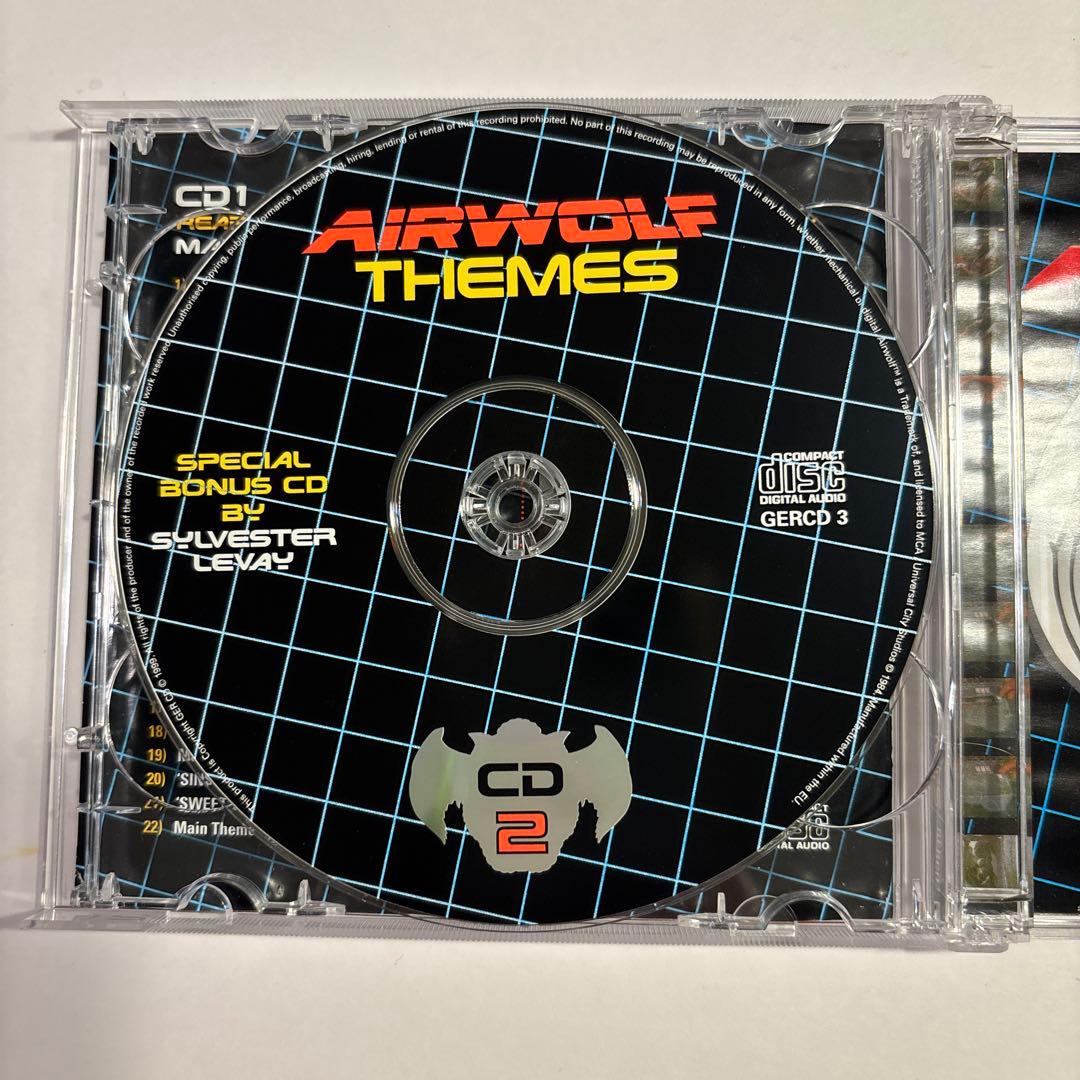 【2枚セット】超音速攻撃ヘリエアーウルフ オリジナルサウンドトラック　CD