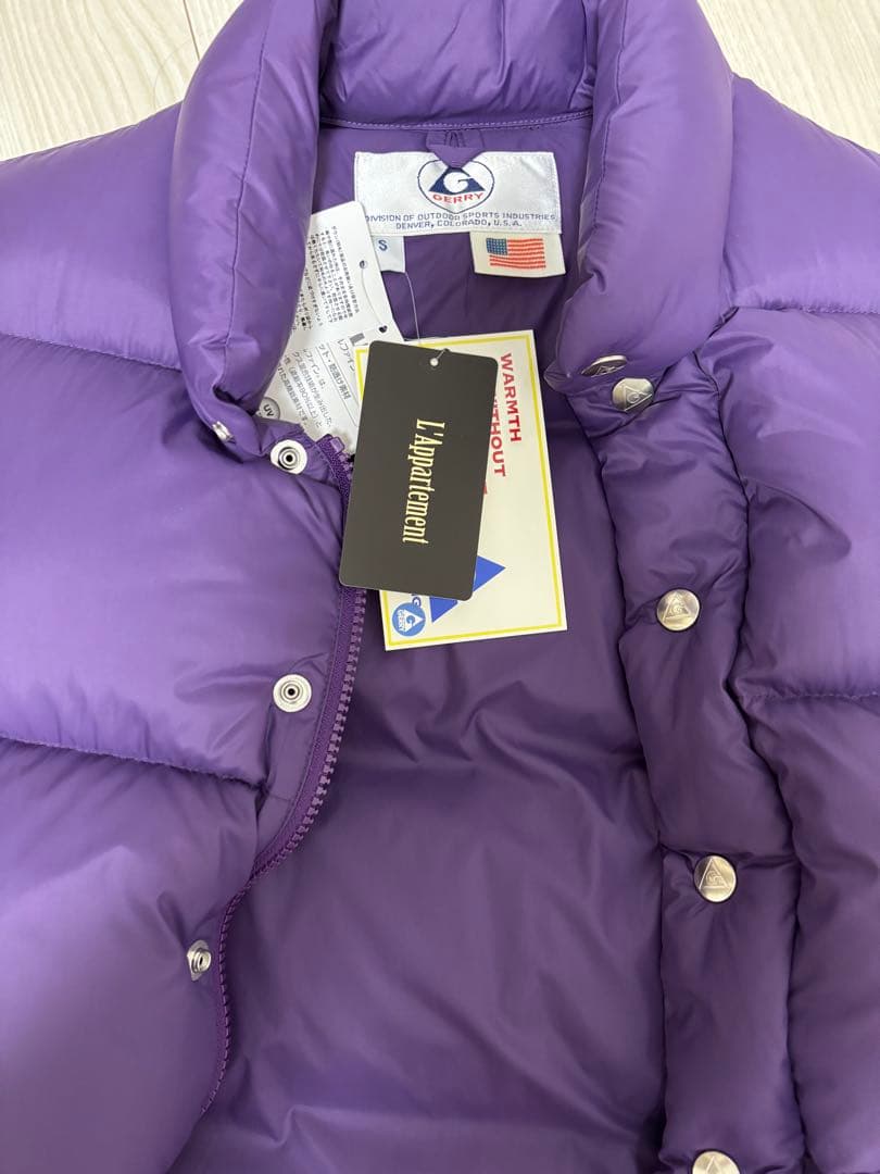 L'Appartement 【新品タグ付き】GERRY ダウンベスト