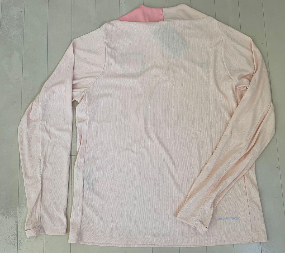 バルセロナ ドリルトップ25-26 L ピンクxネイビー上下 新品