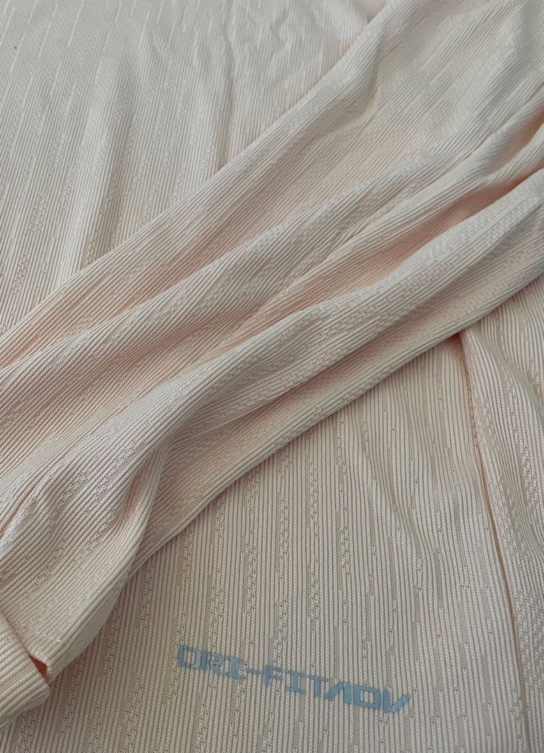 バルセロナ ドリルトップ25-26 L ピンクxネイビー上下 新品